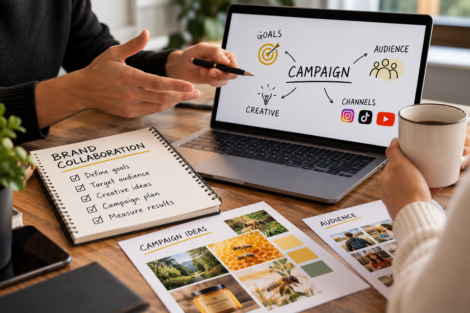 Brands share the campaign